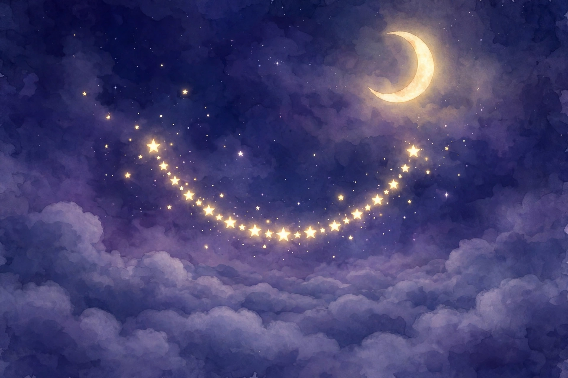 Spiritual meaning of teeth falling out in dreams: radiant smile constellation in the night sky